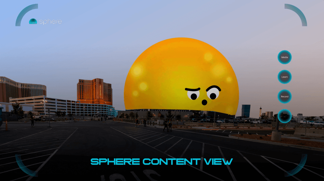 Sphere VR App Feature